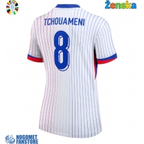 Francuska Aurelien Tchouameni #8 Gostujuci Dres za Ženska EP 2024 Kratak Rukav